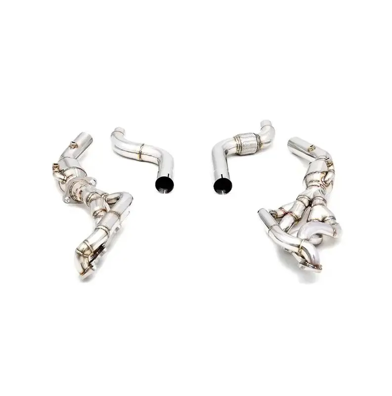 

For Ford Mustang 5.0l 2015-2024 high-performance exhaust manifold and front pipe sports car exhaust manifold