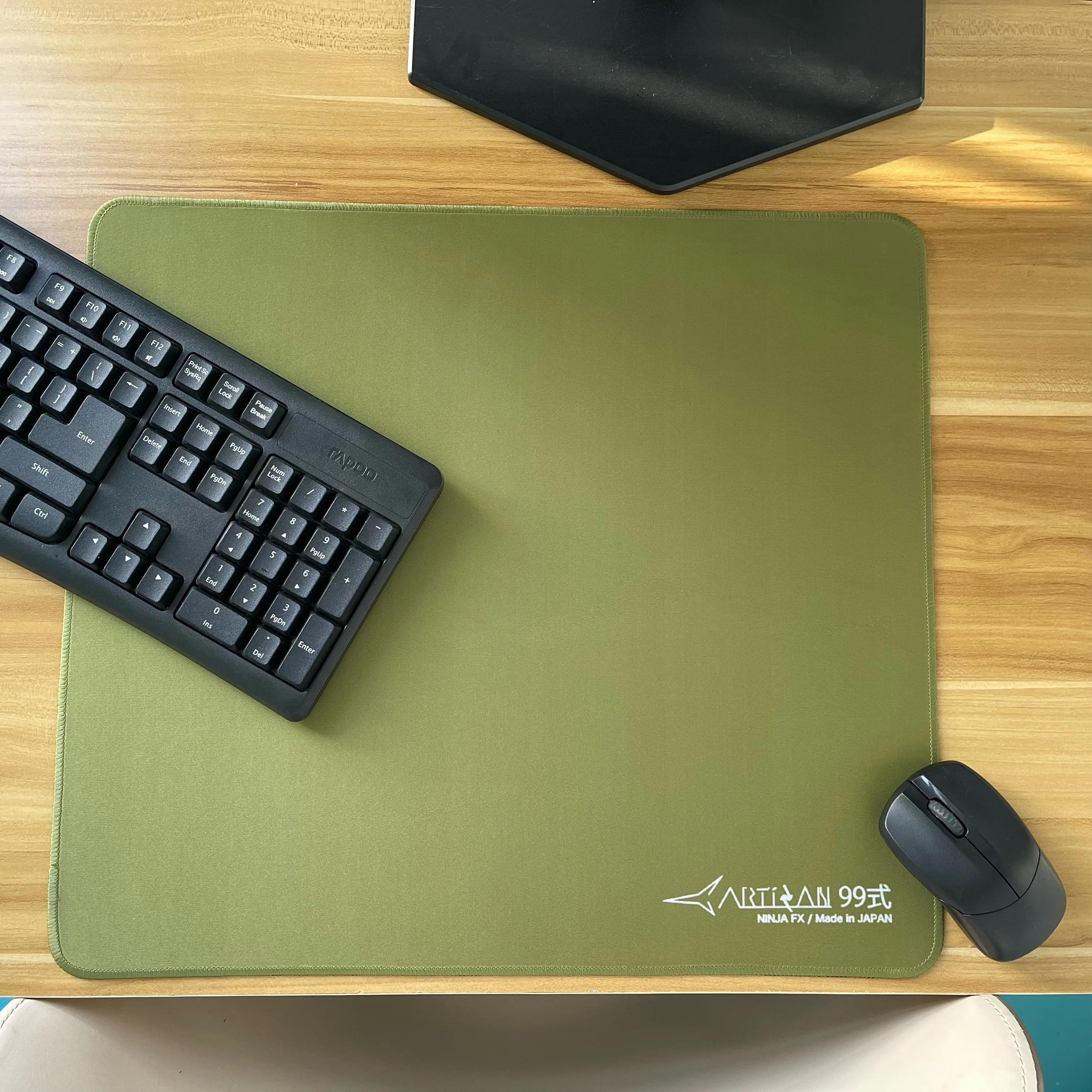Premium Solid Color Craftsman Type 99 Gaming Mouse Pad Dry Fabric PORON Emergency Stop Smooth Anti-Slip Custom FPS Player