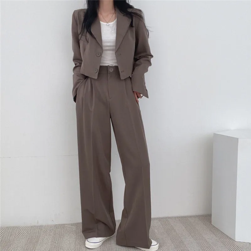 2024 Spring and Autumn Fashion Two Piece Suit, Stylish New Suit, Women's High Waisted Suit