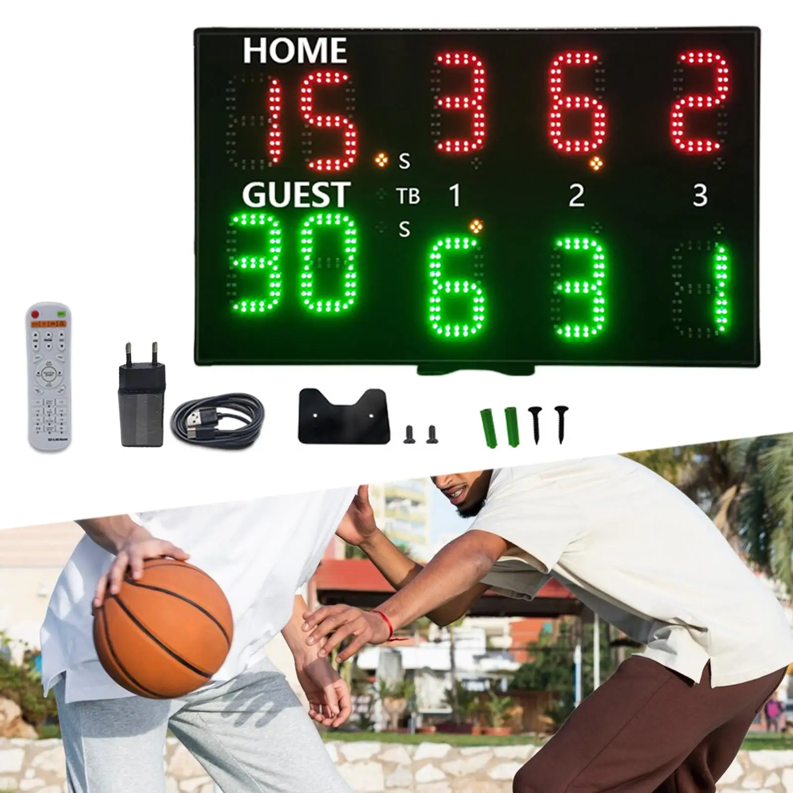 

Electronic Scoreboard Digital Scoreboard for Soccer Table Tennis Competition