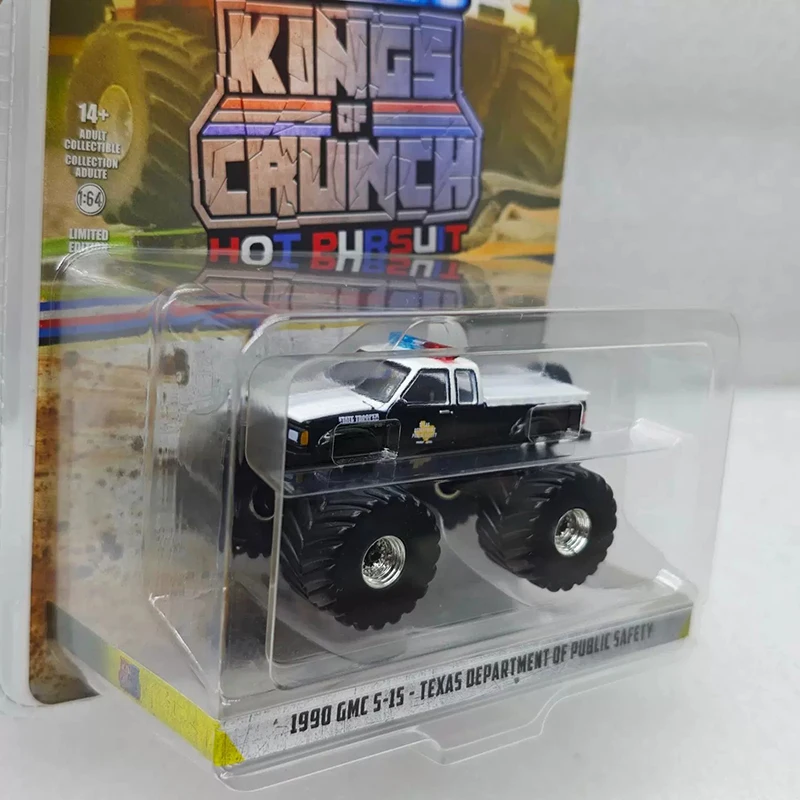 Greenlight – modèle de voiture en alliage GMC S-15, échelle 1:64, classique, Souvenir pour adulte, cadeau, affichage statique, 1990