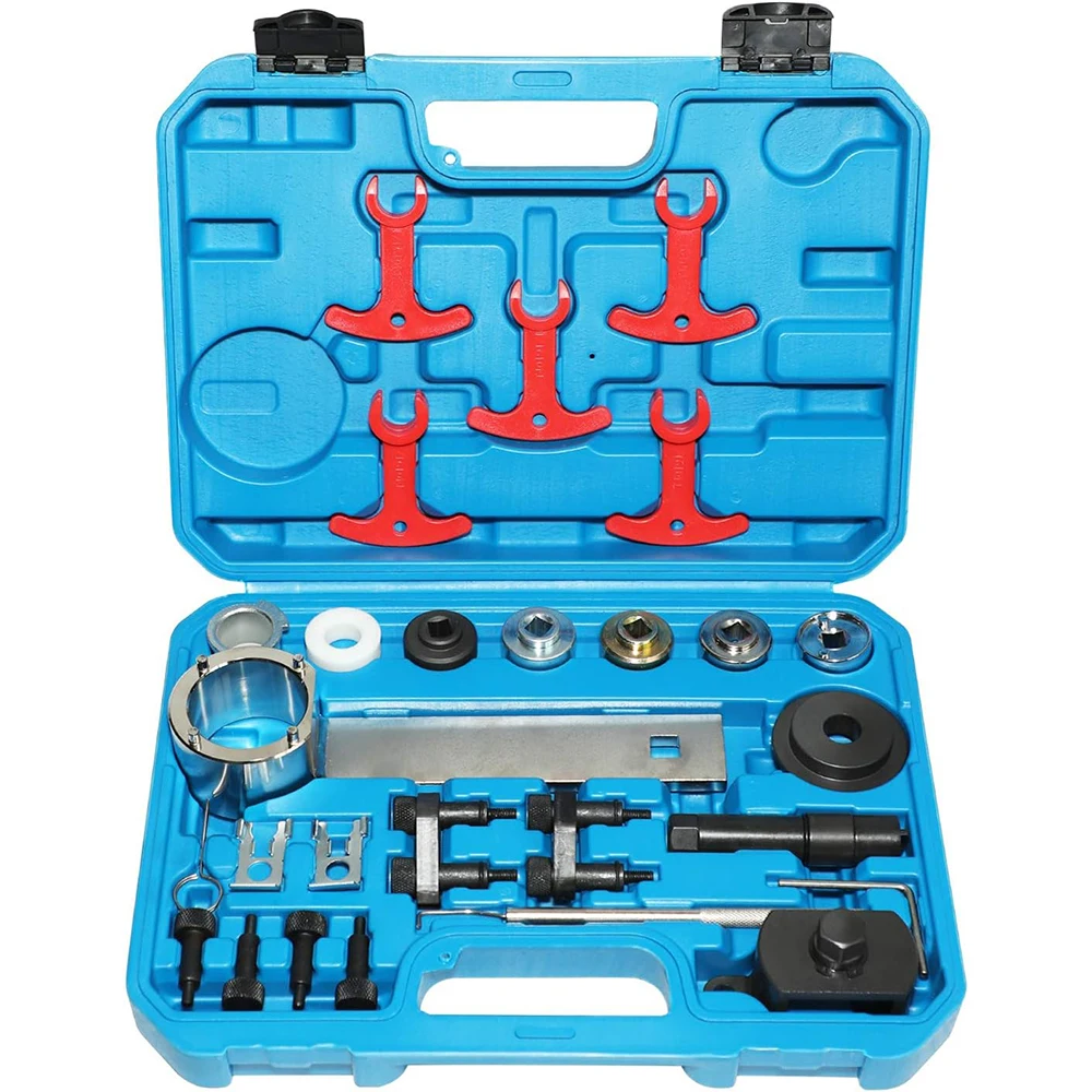 

Инструмент для регулировки ГРМ (распредвал, коленвал) двигателей EA888 1.8 2.0 TSi TFSi для VW Audi 2.0T T40191 T10352 T10368 T10354 T10060A T40011 T40098