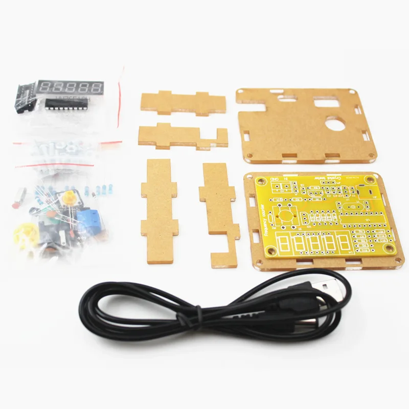 DIY Kits 1Hz-50MHz Crystal Oscillator Frequency Meter Tester 5 Digits Display Digital Frequency Counter Module With Case