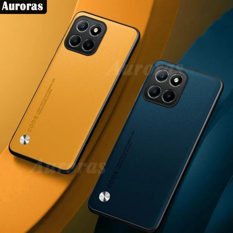 Onur için Auroras X6A durumda iş düz renk PU deri yumuşak kabuk için onur X6A artı kapak Fundas