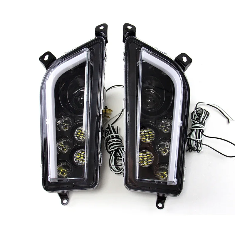 

Applicable cross-country motorcycle modified accessories headlights for POLARIS