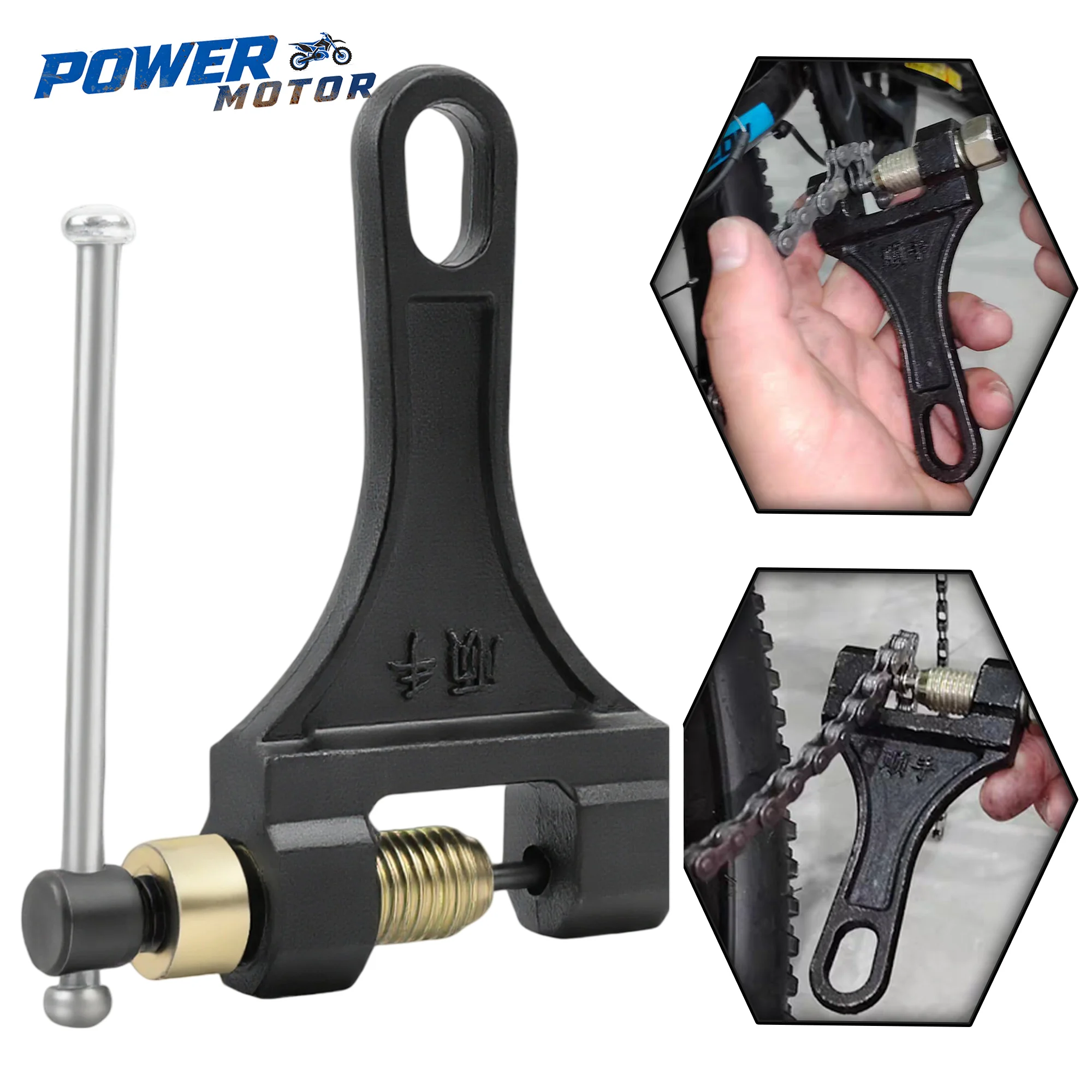 

Universal Chain Breaker Link Splitter Cutter Tool 420-530 For Motorcycle ATV Dirt Bike Mower Chain Repair Parts