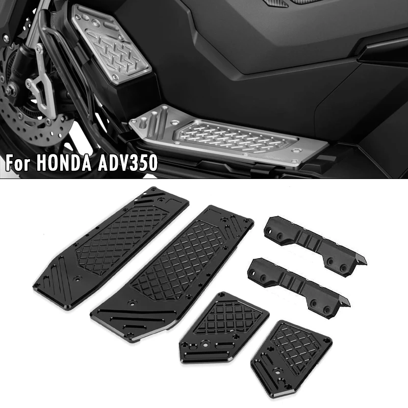 

Для HONDA ADV 250 350 ADV 350 ADV 250 2022-2025 подножка мотоцикла, подножка, подушечки для ног, пластины, педали, аксессуары для дна