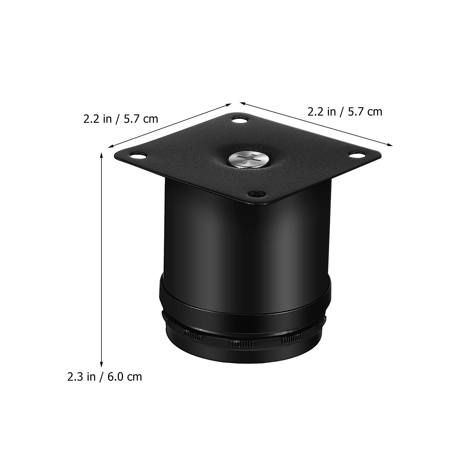 

8Pcs Heavy Duty Adjustable Furniture Legs Stainless Steel Cabinet Couch Table Feet Durable Metal Furniture Support