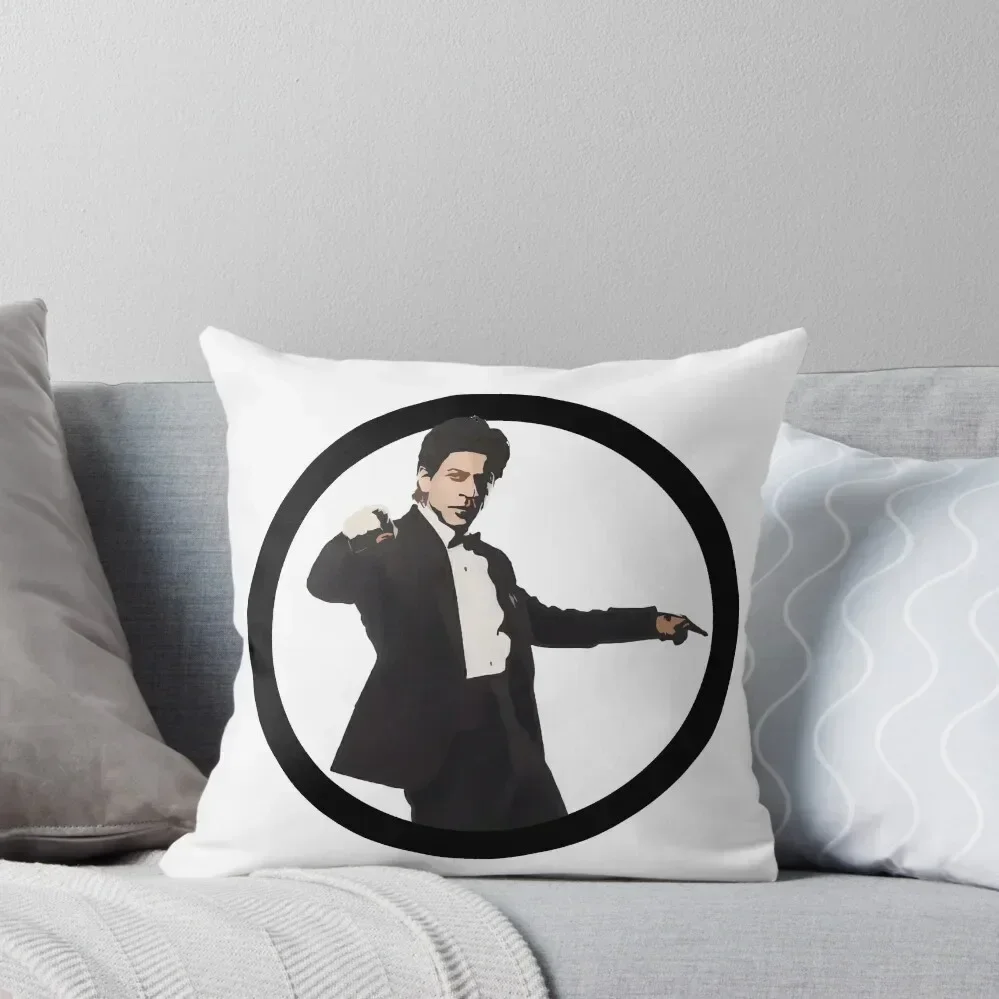 

Shahrukh Khan Art Throw Pillow Plaid Sofa pillow cover luxury pillow cover christmas covers for pillows