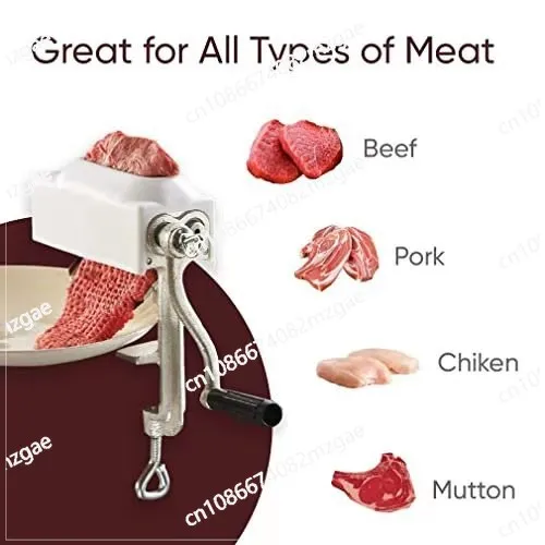 Aluminum alloy household small meat tenderizer, manual meat tenderizer dedicated to steak tenderizing machine