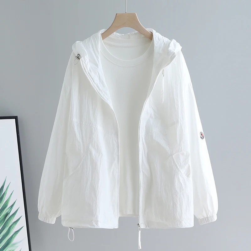 summer-thin-ort-jaet-women's-loose-versatile-student-hooded-sun-protection-clothing-small-size-sport-casual-top-coat