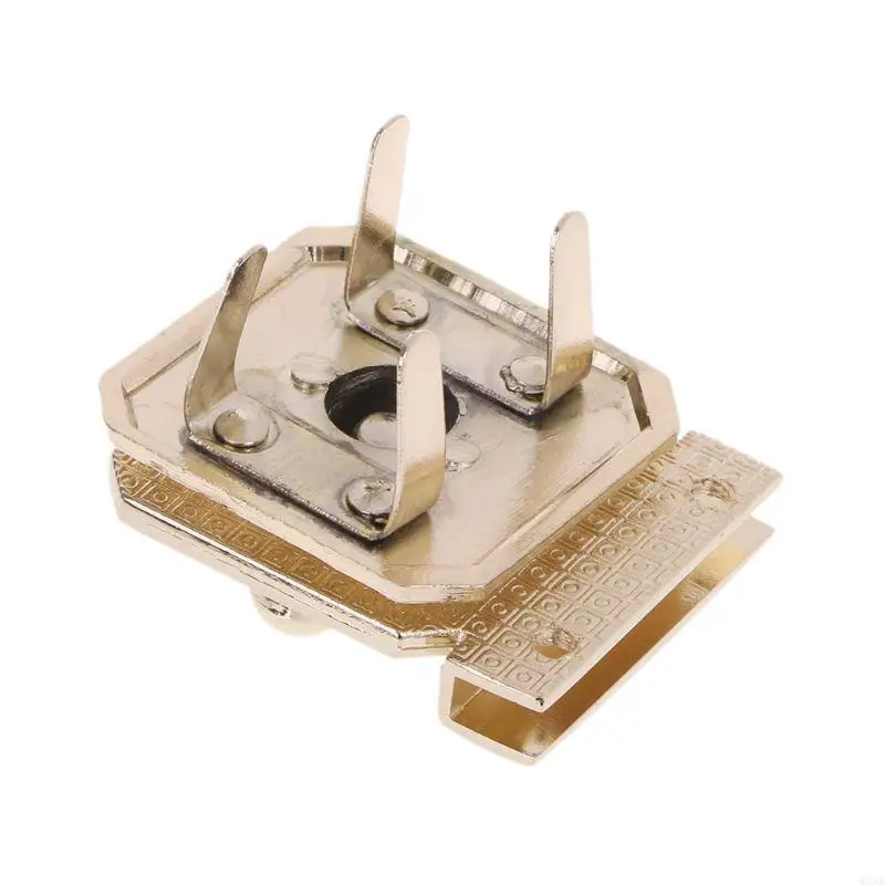 QXNB Metal Clasp Turn Lock Twist Locks for DIY Handbag Craft Basware Parts