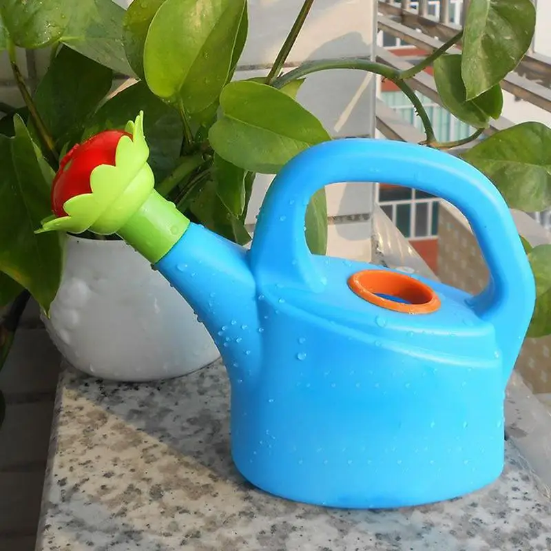 Regadera de jardín para niños, regadera, herramientas de cultivo suculentas, juego de playa, atrapar el mar, regalo, embudo de riego