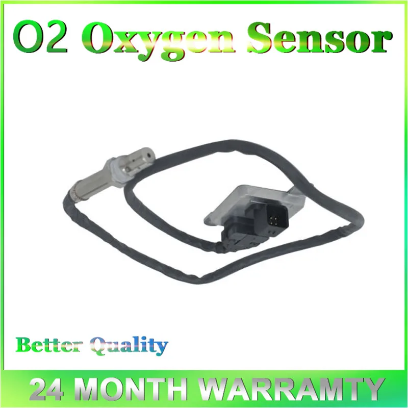 For SNS12V Downstream Nitrogen Oxide Nox Sensor 2011-15 GM Duramax Chevrolet Silverado GMC Sierra 2500 3500 6.6L 5WK96645C