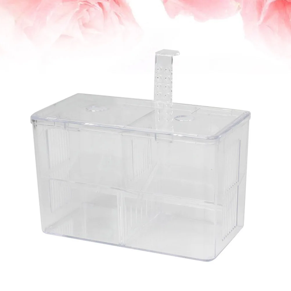 

Hook Style Breeding Box Premium Plastic Aquarium Isolation Container For Fish Protection Breeding Isolation Box Fish Tank
