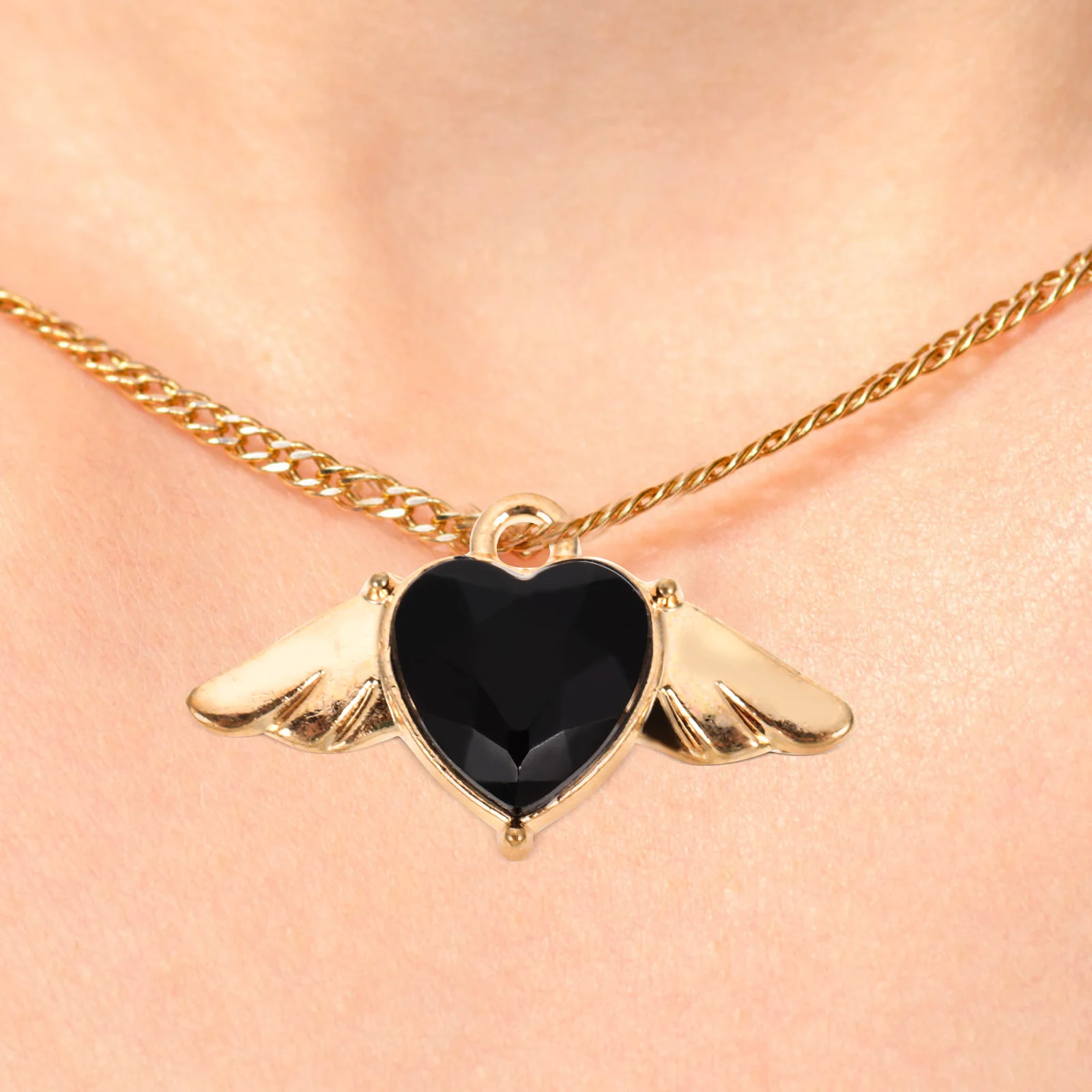 

10 Pcs Alloy Wings Pendant Metal Charms for Jewelry Making Earrings Glass Bulk Handmade Pendants Miss