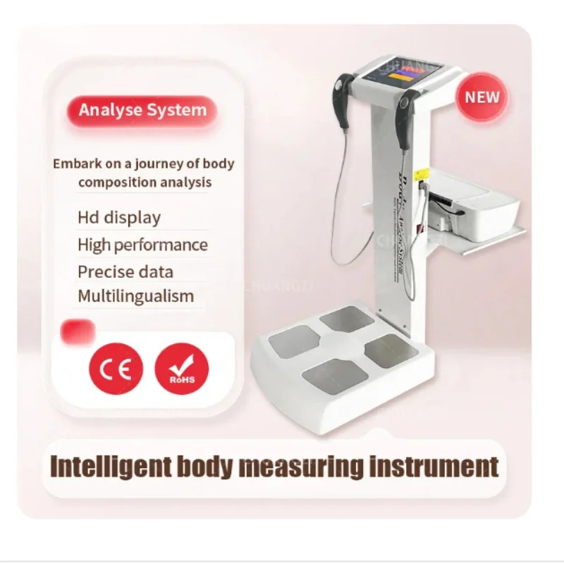 BMI Bio-impedance Machine for Pharmacy Health, Fat Measurement Analyzer, Body Composition Analyzer, Gym Use, New, 2022