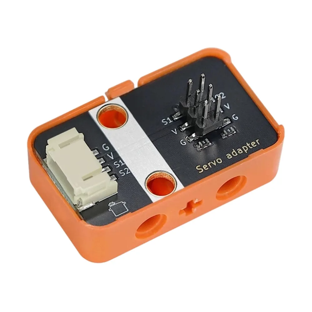 Dual Servo Controller Expansion Module PH2.0 Connector Protective Case for Arduino Nano ESP32-S3 Micro:bit V2 Raspberry Pi 4B ST