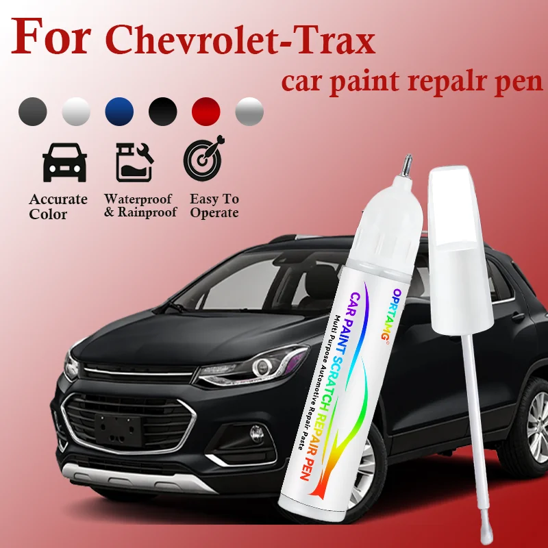 Para Chevrolet-Trax 2015-2025, Lápiz de Reparación de Pintura, Eliminador de Arañazos, Accesorios para Auto, pintura para coche, Negro, Blanco, Azul