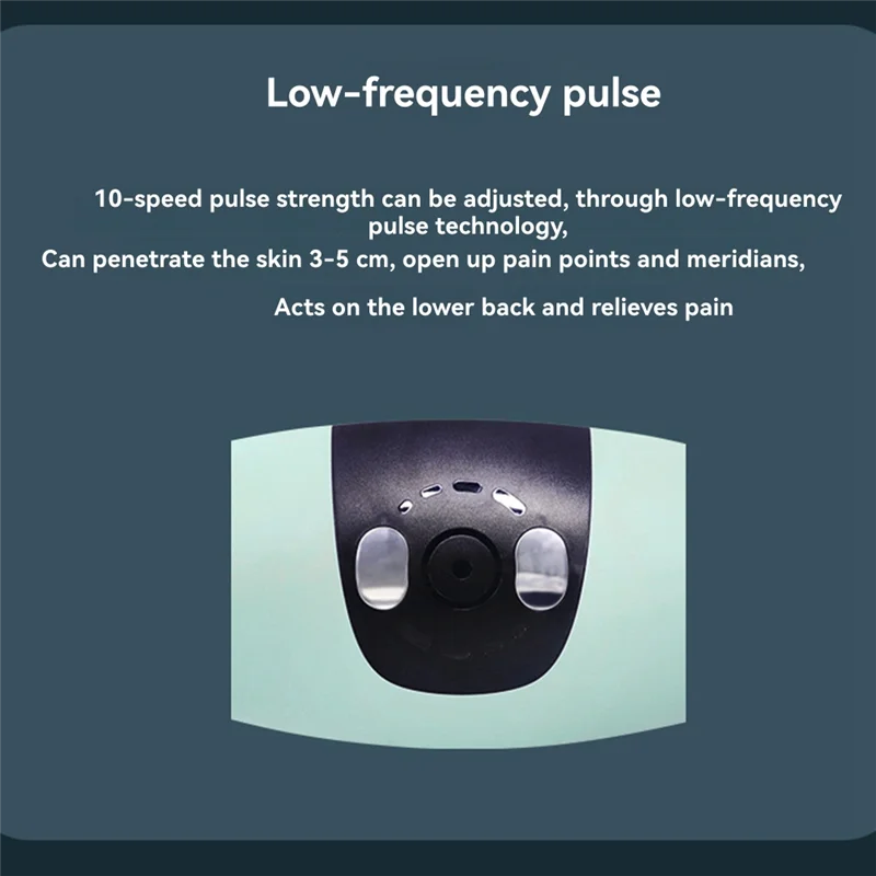 SANQ قطني العمود الفقري مدلك الساخن ضغط ثرموستاتي مدلك الكهربائية الذكية عنق الرحم وقطني مدلك