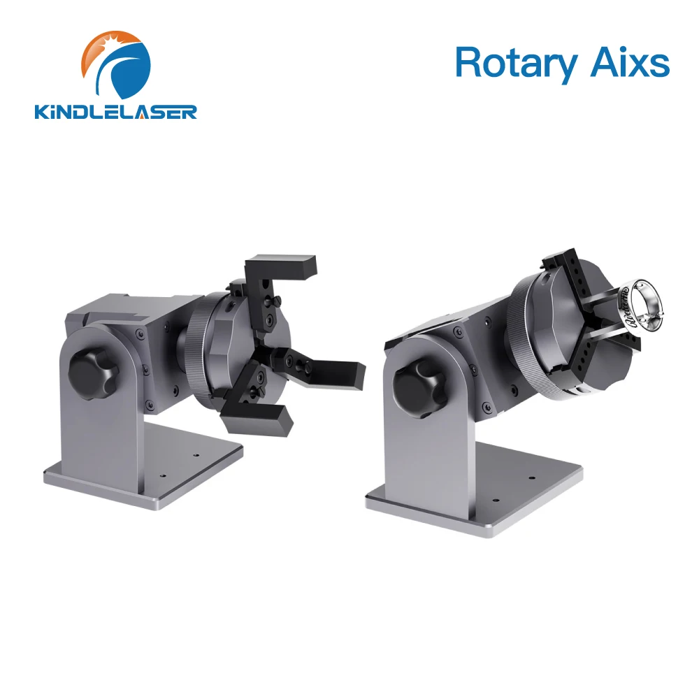 Kindlelaser DAJA Rotary Axis with Integrated Driver Fiber Laser Engraver Marking Machine Rotation Tool for Cup Ring Marking