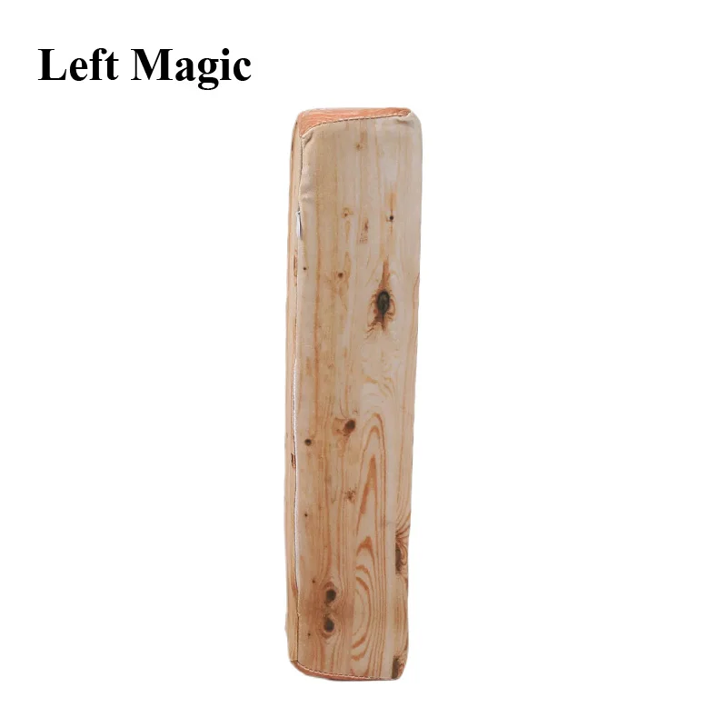 Super Lifelike Sponge Wood Block Magic Tricks Funny Fake Stick For Comedy Magicians Stage Street Gimmick Props Accessories