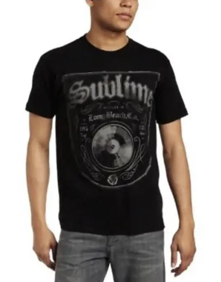 Sublime Bottled In Lbc Band T Shirt Tulex Tag Black Small