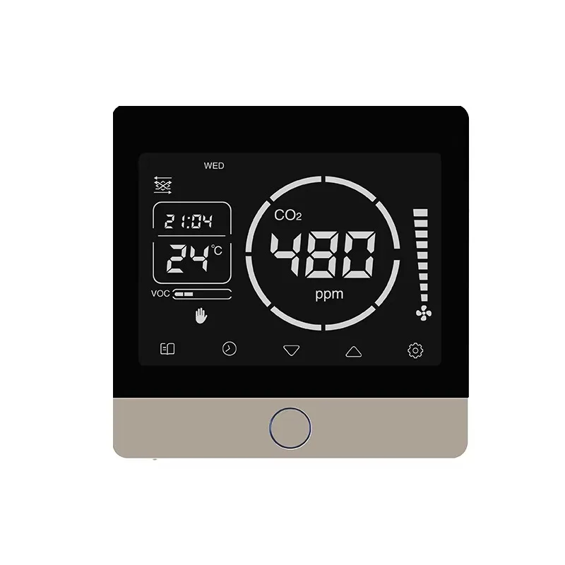 Air heat exchanger energy recovery ventilator ventilation system heat recovery ventilation intelligent controller