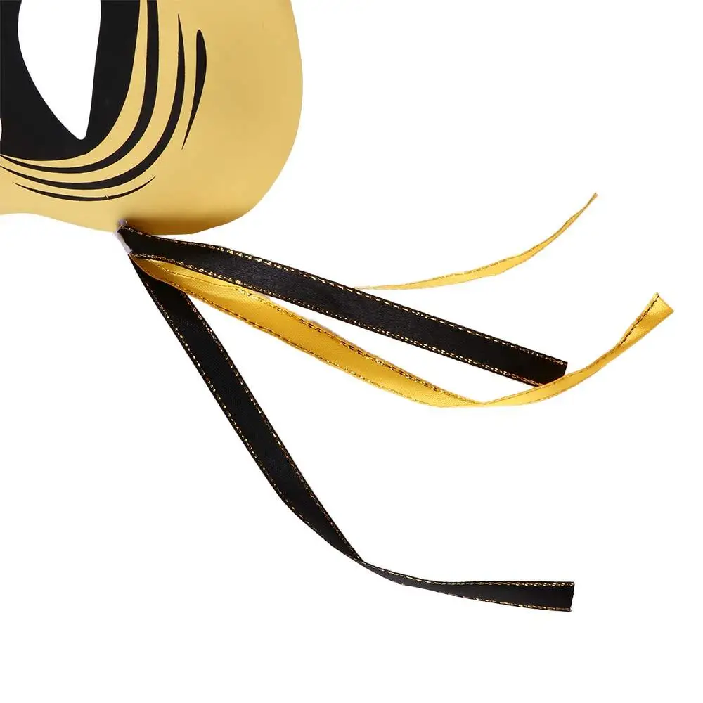 

Маска тигра/кошки для косплея, карнавала, вечеринки, маскарада, Хэллоуина, аксессуар для декораций, полумаска на лицо