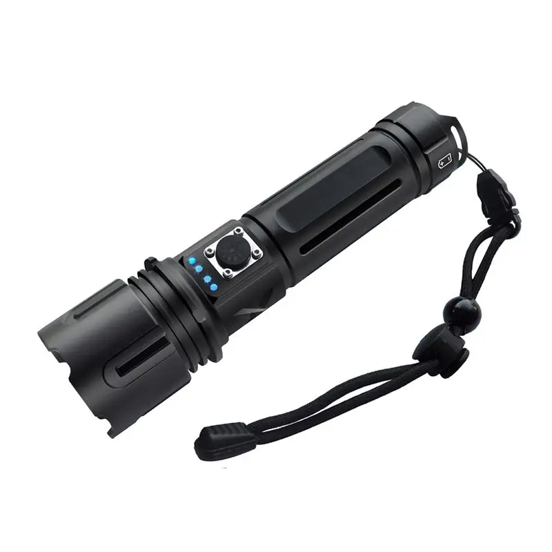 *N21R Flashlights High Rechargeable, LED Bright Battery Powered Flash Light for Emergency Camping Hiking Waterproof
