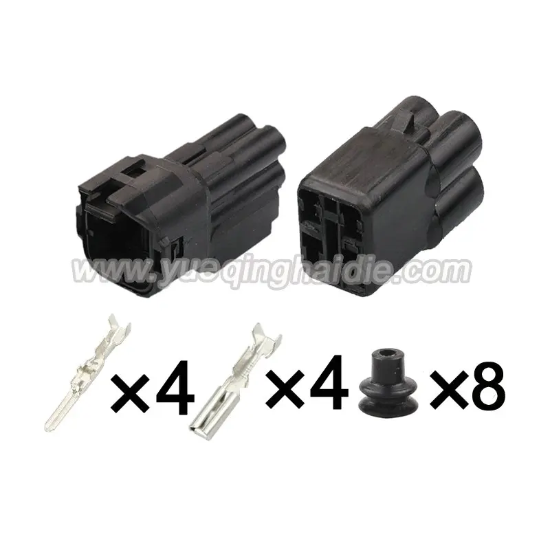 4 Pin 6187-4442/6180-4182 Electrial Wire  Terminals and Seals Connector AC Assembly Automotive Plastic Housing Socket