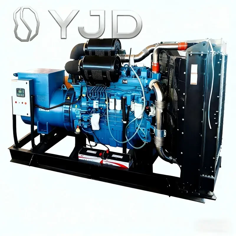 YJD Yuchai 100-300KW 220kW 275KVA Silent Type Open Frame Diesel Generator with ATS Remote Control DC 1800 RPM