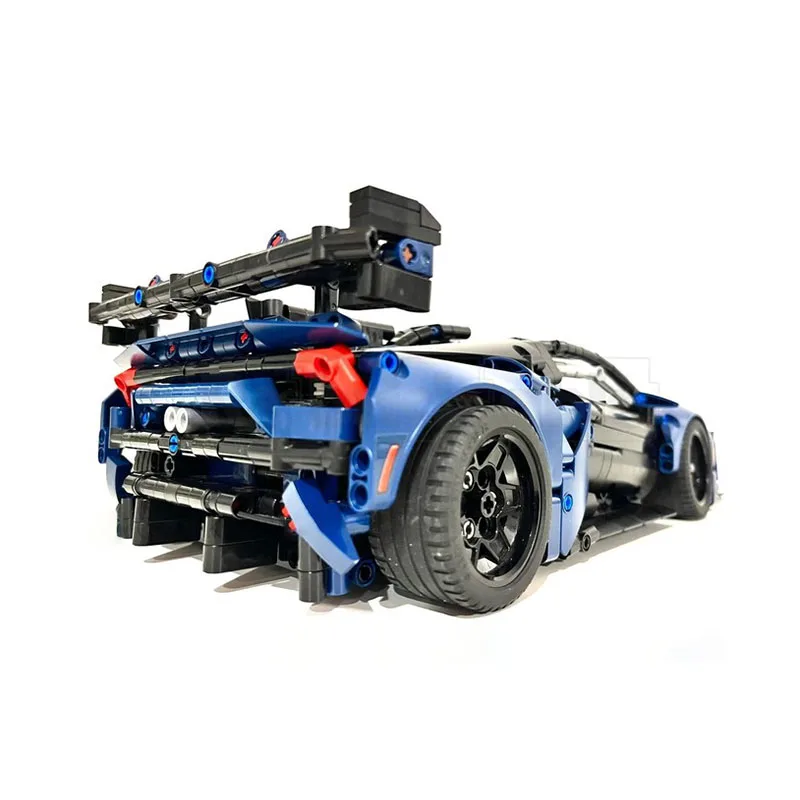 チャンピオンスピードカー MOC 組み立てブロック モジュール式スーパースポーツカーモデル テクノロジーブロック クリスマスDIYおもちゃ 組み立てギフト