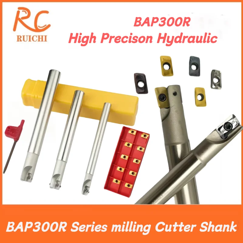 BAP300R Milling Cutter Rod C10 C12 C14 C15 C16 C19 C20 Milling Tool Holder CNC Rough Machining Carbide APMT1135 APKT1135 insert