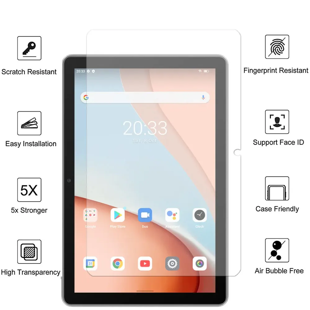 2PCS Glass screen protector for Blackview tab 6 7 8 9 10 11 12 13 15 16 pro WIFI SE Oscal pad 10 13 60 70 tablet film