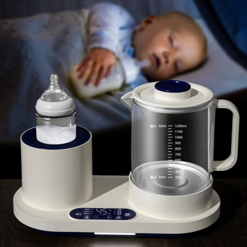 Smart Home Baby Elektro mixer-2-in-1 Wasserkocher mit konstanter Temperatur Wärmeschutz Milch auf bereiter, automatischer Milch shaker