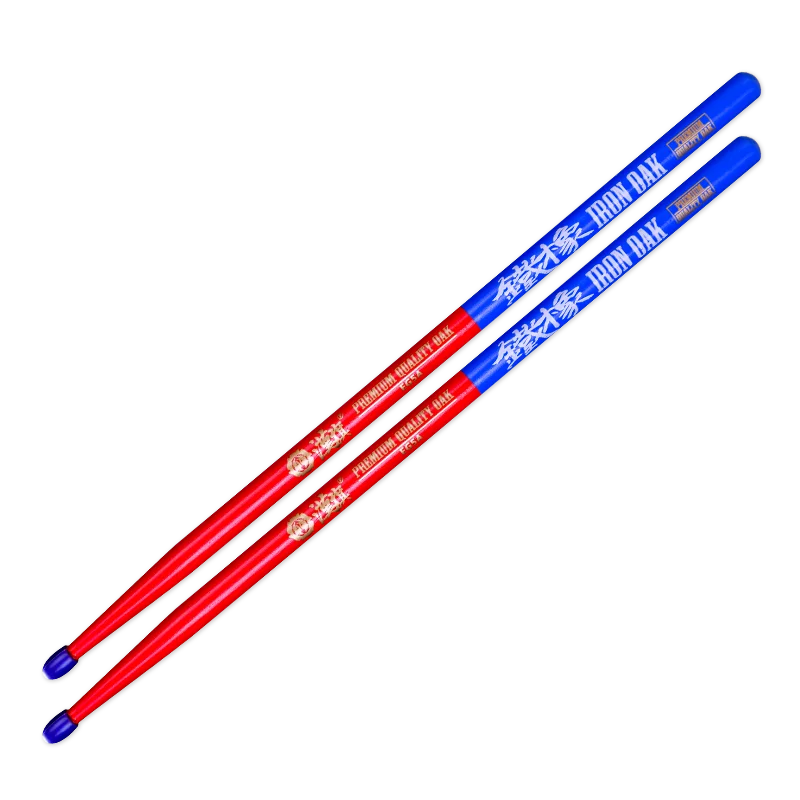 HUN Iron Oak Series 5A Hickory Drumsticks 1 Pair Professional Practice Sticks Factory Direct for Drum Kit Intermediate