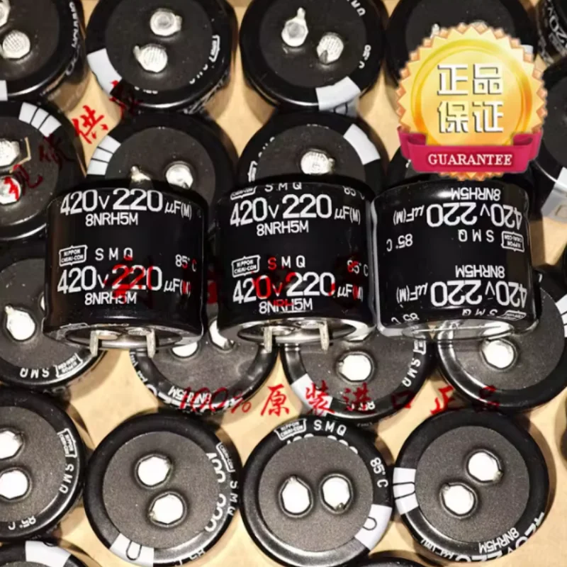 5PCS-30PCS Japanese Black Diamond electrolytic capacitor 420V220UF 30 * 25 SMQ 85 degrees instead of 400V220UF