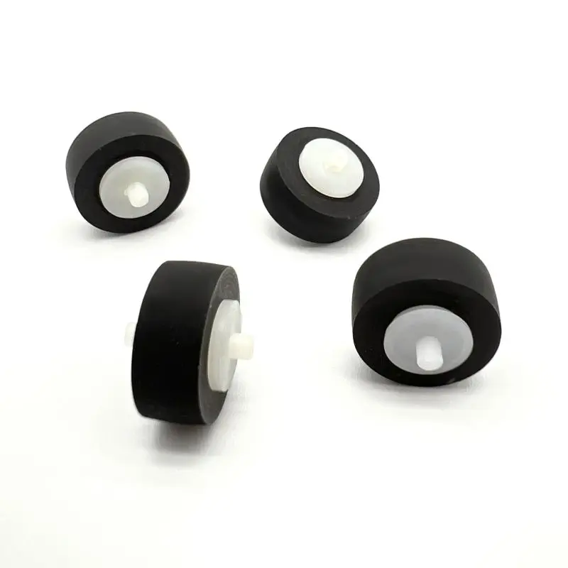 1 pz 12x6x2mm con ruota assiale in gomma Pinch Roller per JVC218 254 354 318 718 accessori per registratore a nastro con movimento a cassetta