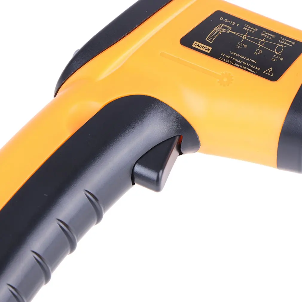 Handheld Non-Contact Ir Infrared Thermometer Digital Lcd Laser Industrial Measurement Surface Temperature Meter Temperature Gun