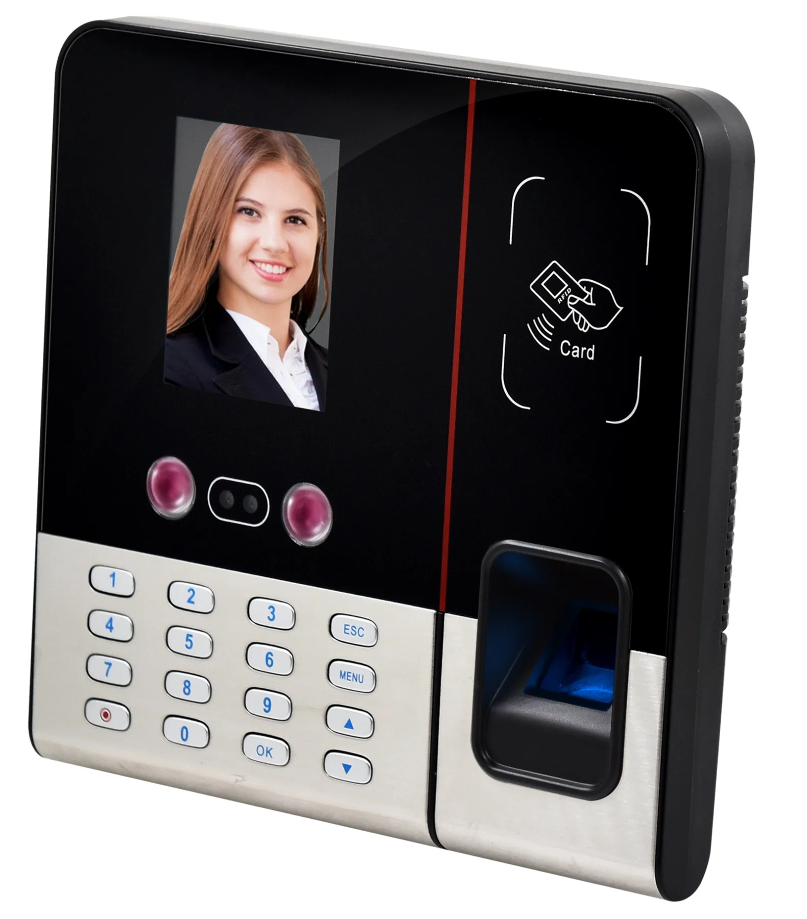 Timmy RFID Card Fingerprint and Face Recognition Time Attendance Recording System Free SDK Software