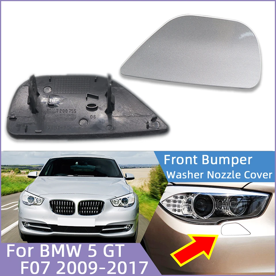 

Car Accessories Headlight Washer Nozzle Sprayer Cover Shell Cap For BMW Series 5 GT F07 Ordinary Version / M-Sport 2009-2017