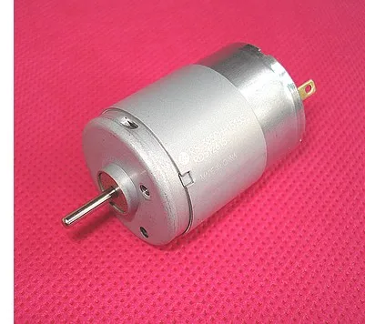 RS-385 24VDC 6800RPM Magnetic Mini Motor for Duplicator Cleaner Hair Drier DVD CD Repair USB Fans 3V-48V Shaft 2.3x14mm