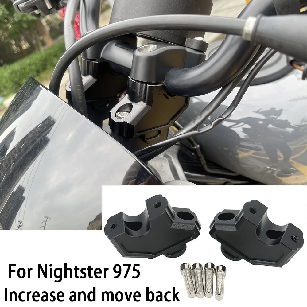 

For Harley Nightster 975 RH975 RH 975 Parts Motorcycle Height Code Backward Shift Improve Sitting Posture Accessories