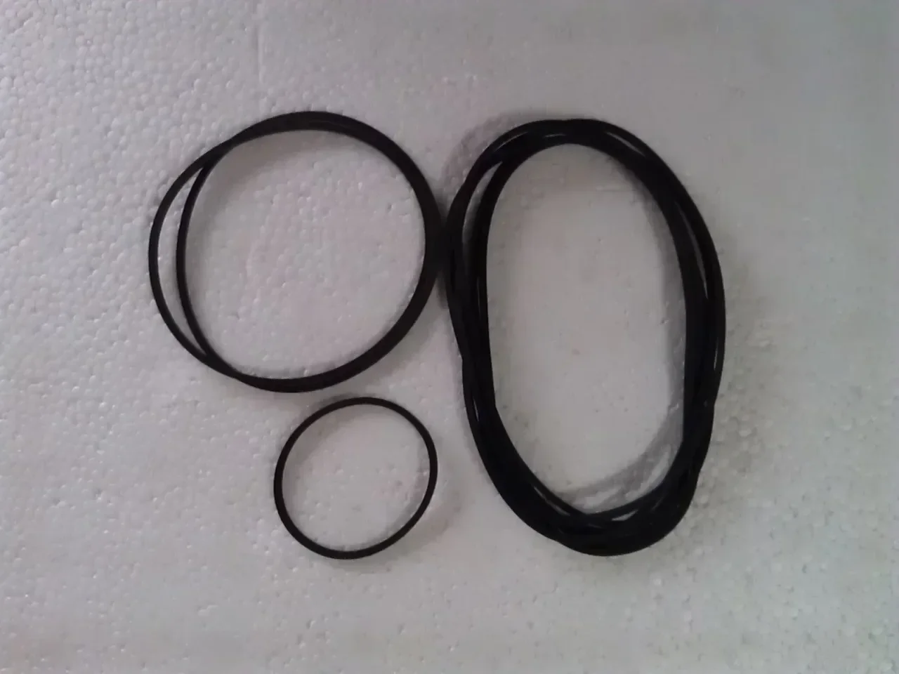5Pcs Section Thickness 2mm Belt Drive Belt VCR/DVD Player/DVD/LD/Deck Audio Square Belt