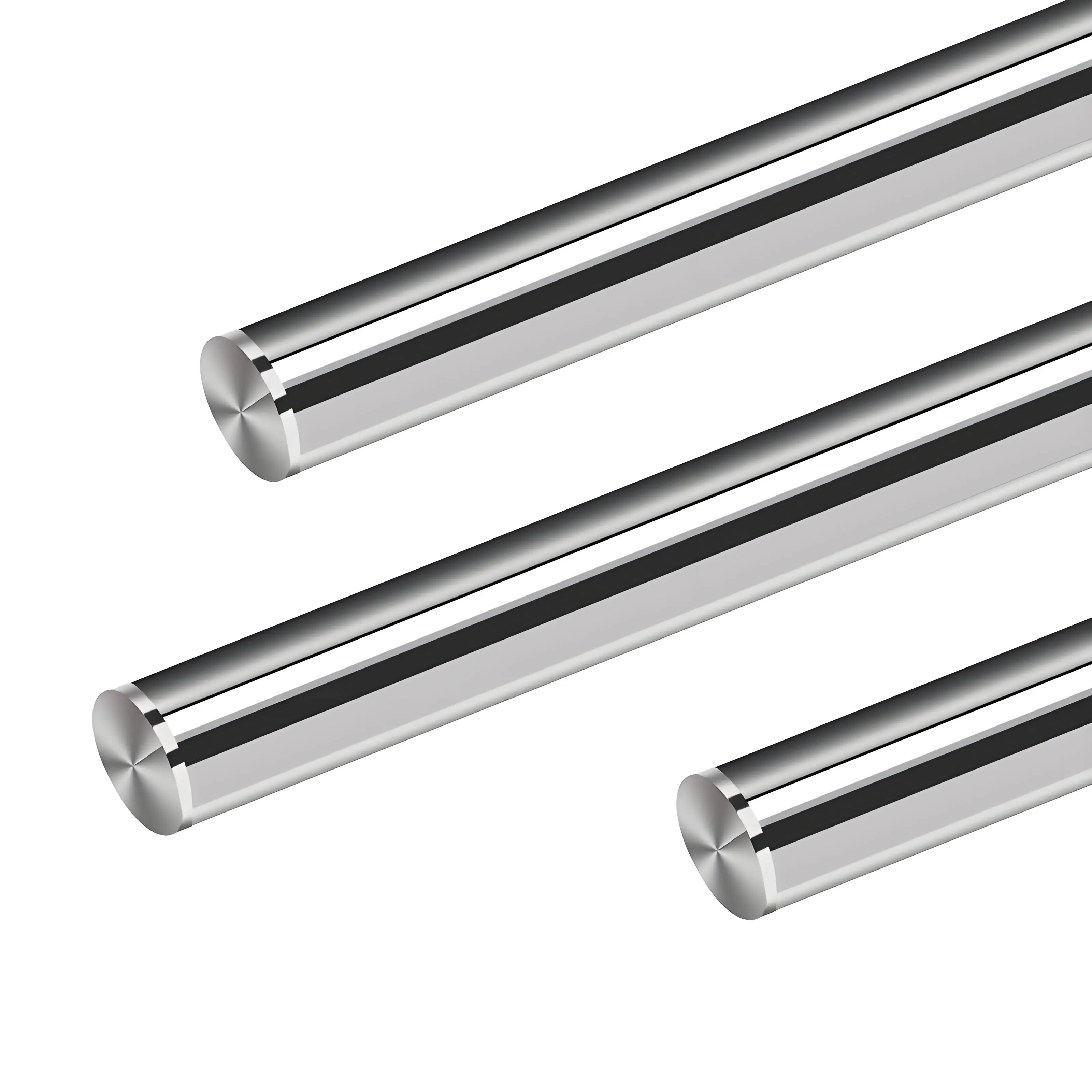 

Precision Chrome Plated Solid Shaft Gear Motor Bearing High Quality Sewing Steel 8mm-35mm Diameter