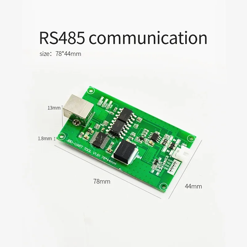 Akcesoria JBD moduł Bluetooth wyświetlacz LCD UART RS485 do baterii litowej Smart BMS 3S-20S z funkcja komunikacji