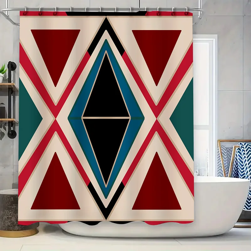 

Роскошный набор занавесок для душа в ванной комнате с очаровательным принтом собаки и мягкой водонепроницаемой тканью пастельных цветов для украшения ванны