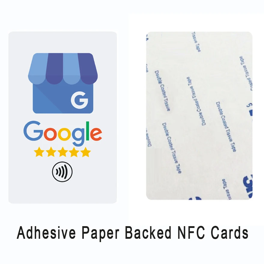 Youtube NFC Cards Printing NFC Chip Google Reviews Card Pop Up NFC Card