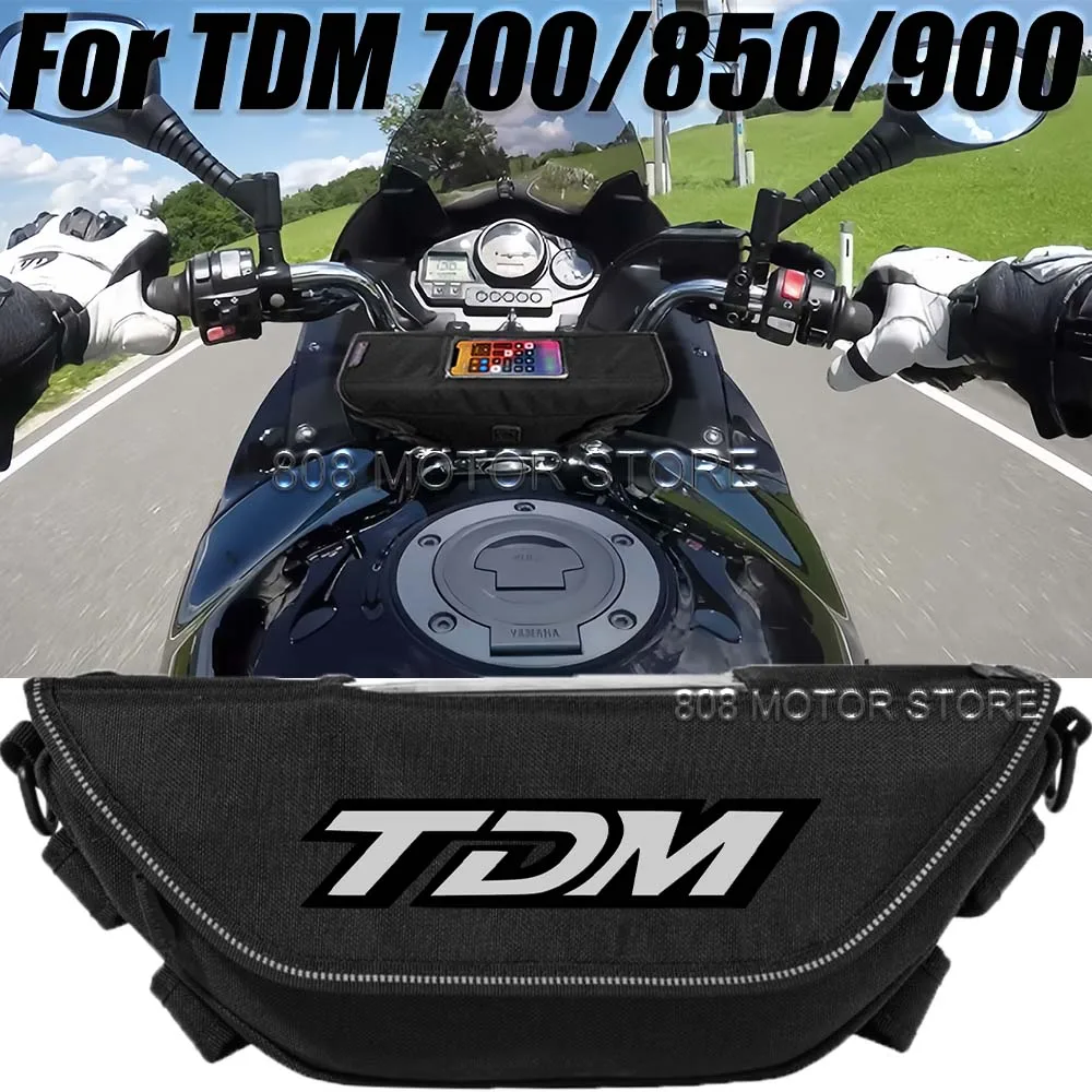 

For TDM 700 850 900 tdm Motorcycle accessories tools bag Waterproof And Dustproof Convenient travel handlebar bag